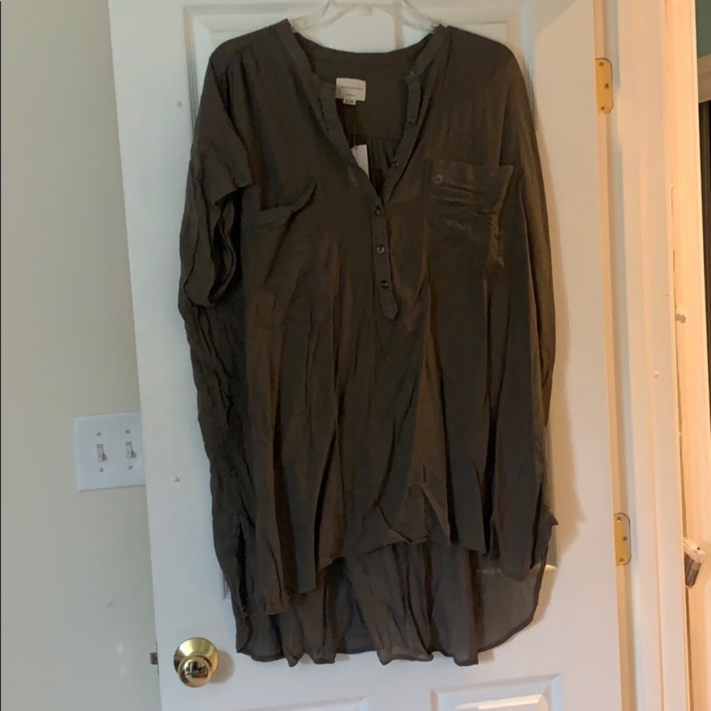 American Eagle Army Green Tunic
